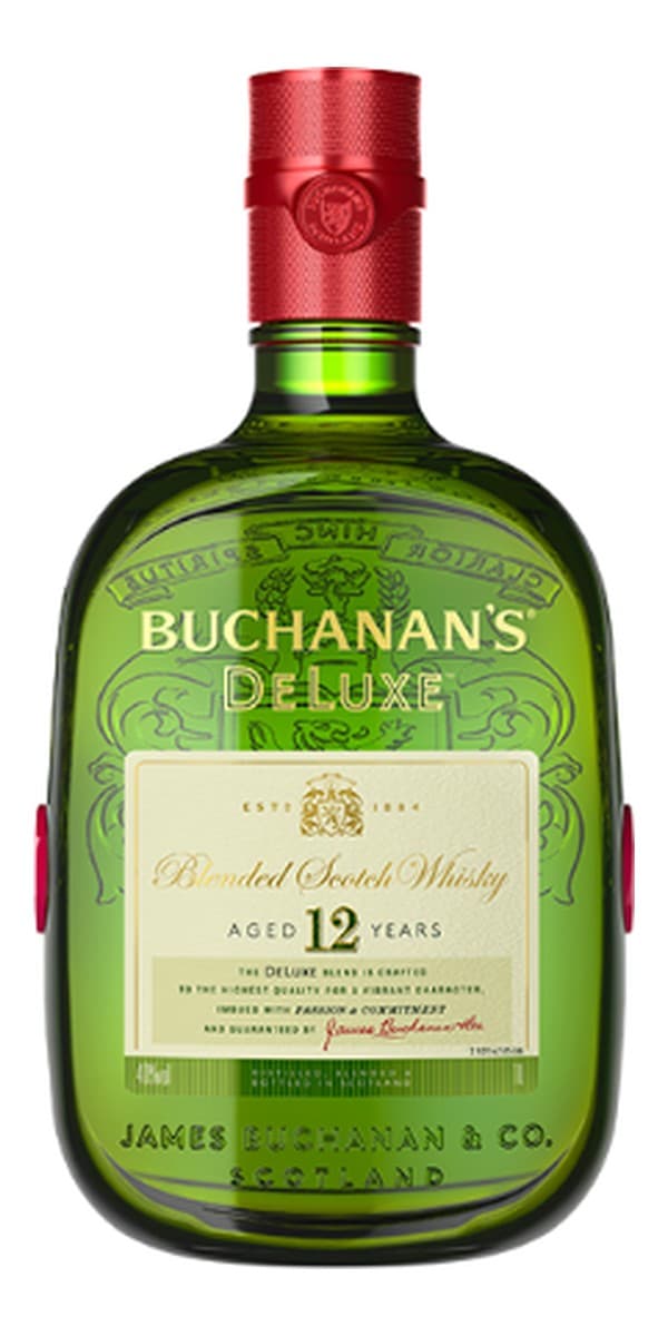 Garrafa de Buchanan's Deluxe 12 anos